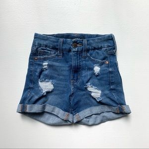 High Rise Curvy Midi Aeropostale Shorts